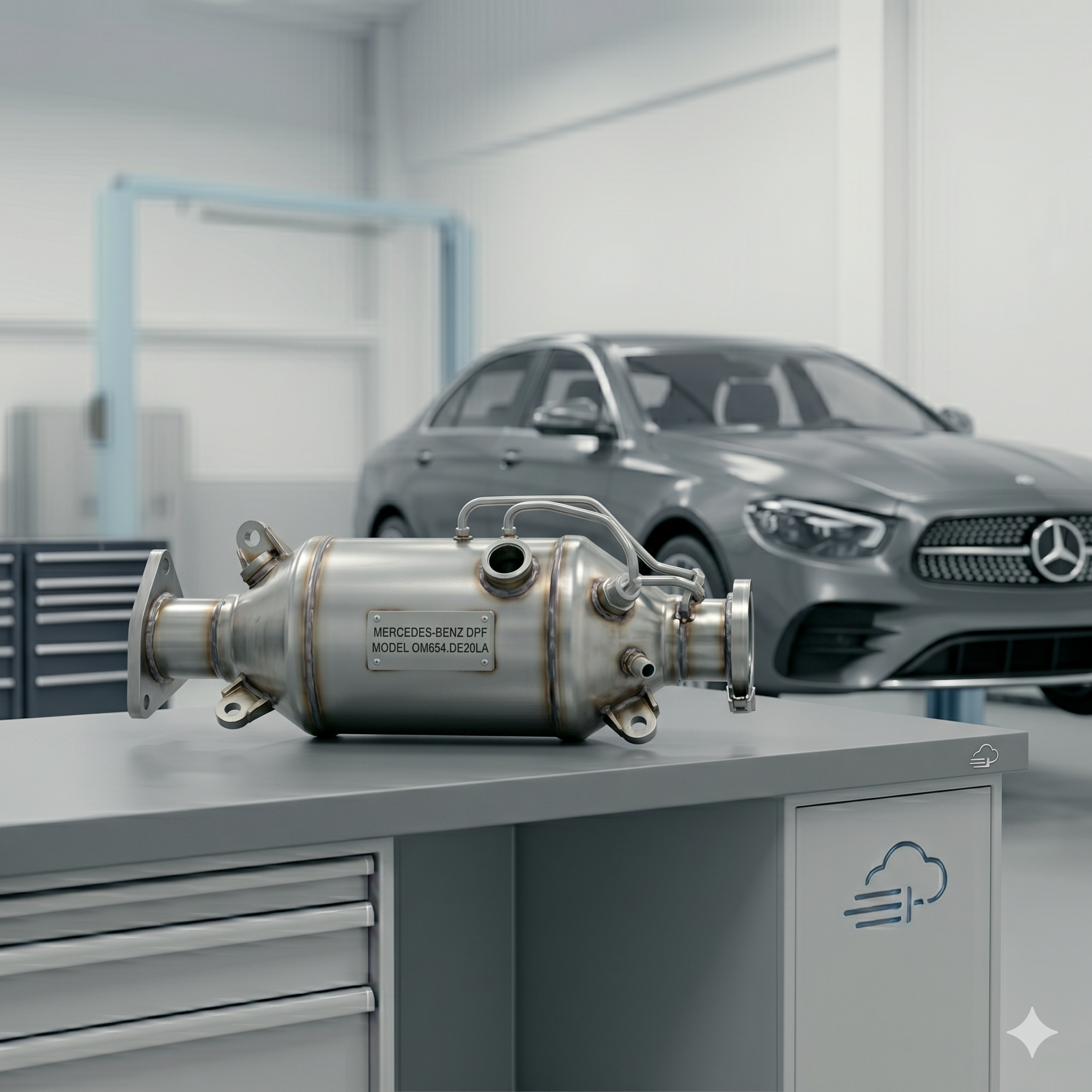DPFs and CATs for Mercedes