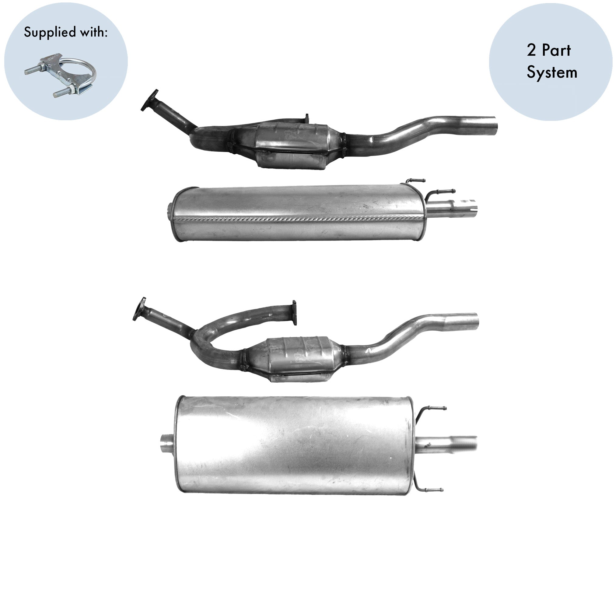 MERCEDES / VOLKSWAGEN Petrol Catalytic Converter (Petrol Cat)