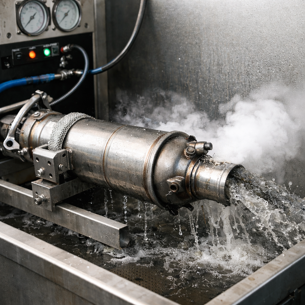 Off-Car DPF and CAT Cleaning